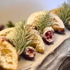 Irish Cream Brownie Yule Log