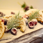 Irish Cream Brownie Yule Log