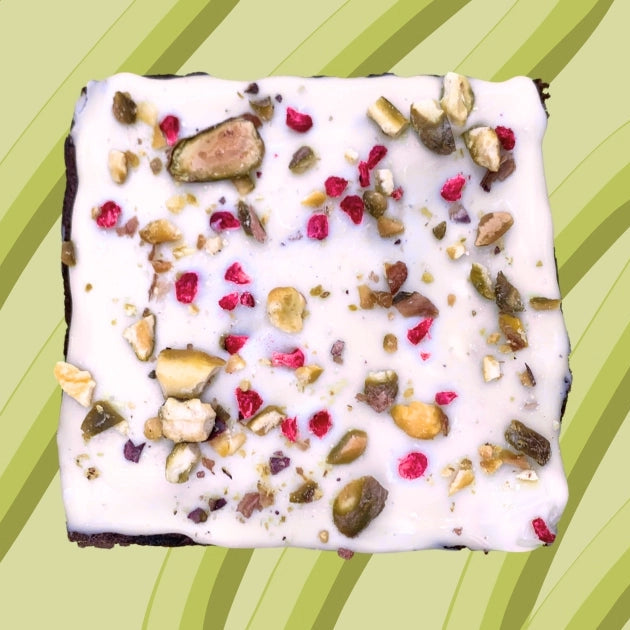 Pistachio Creme Brownies